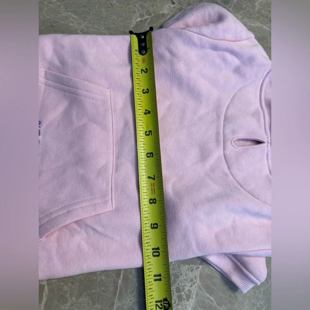 SKIMS Valentines Pink Dog Hoodie “Out of Sight in My Mind” size Medium